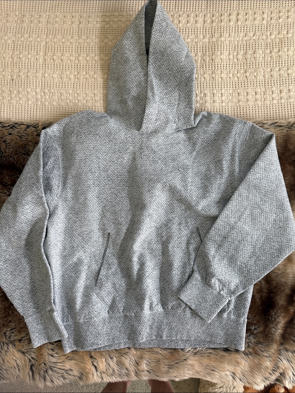 RARE Nike Men's Heather Gray EU Hoodie